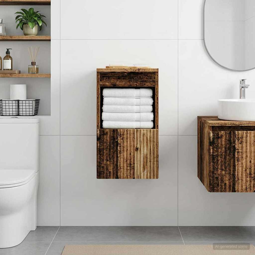 Mobile da Bagno Legno antico 30 x 44,5 x 50 cm | homemem39