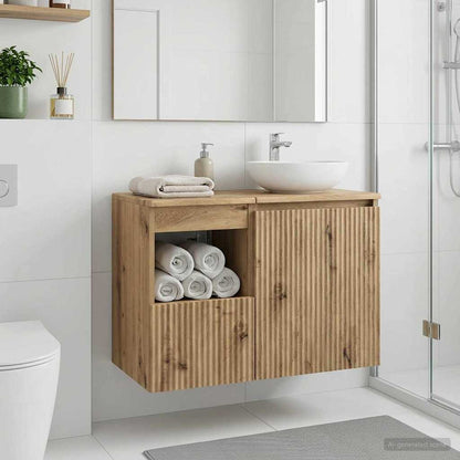 Mobile da Bagno Rovere Artigianale 30 x 44,5 x 50 cm | homemem39