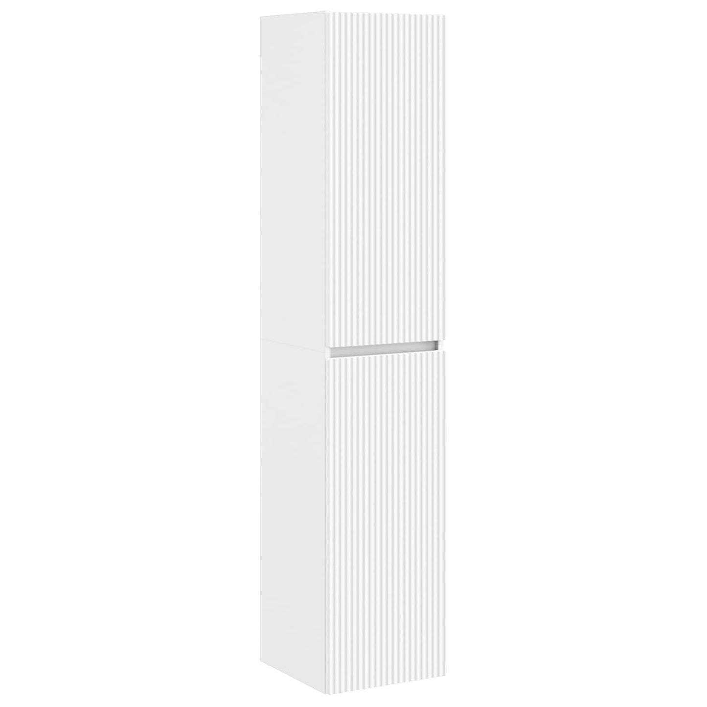 Mobiletto da Bagno a Muro Bianco 33 x 34,5 x 160 cm | homemem39