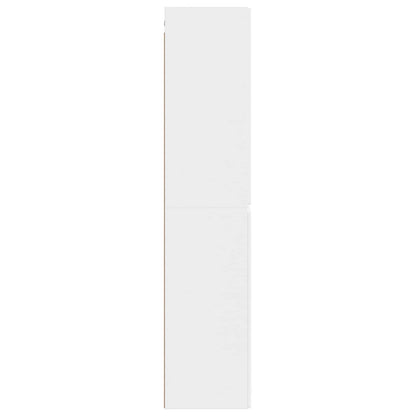 Mobiletto da Bagno a Muro Bianco 33 x 34,5 x 160 cm | homemem39