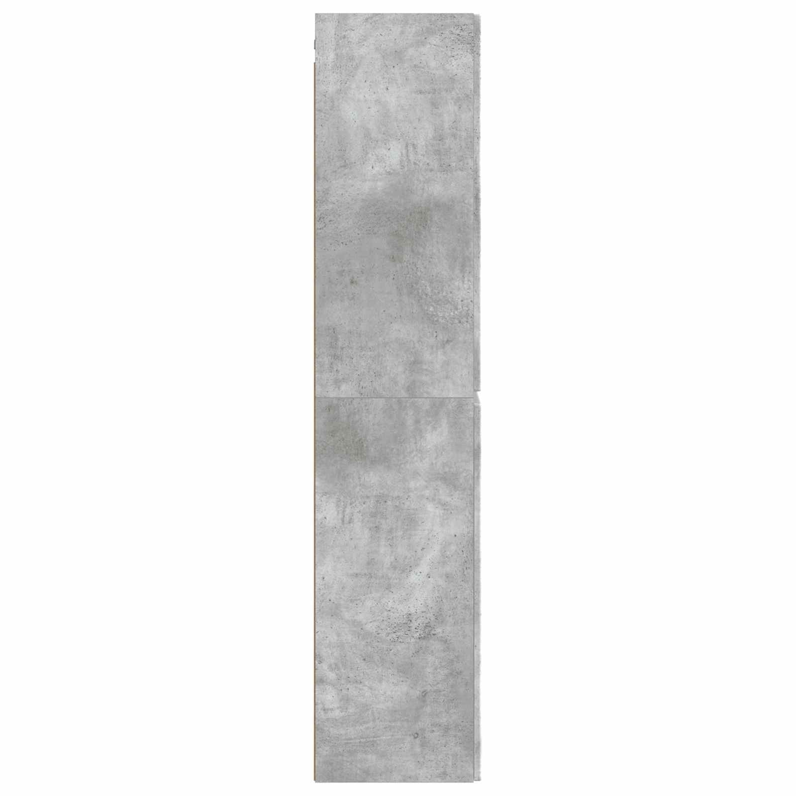 Mobiletto da Bagno a Muro Grigio Cemento 33 x 34,5 x 160 cm | homemem39