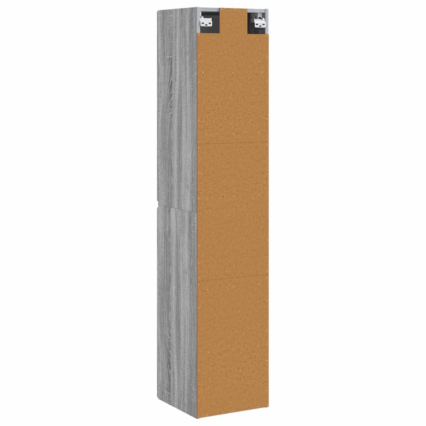 Mobiletto da Bagno a Muro Sonoma grigio 33 x 34,5 x 160 cm | homemem39