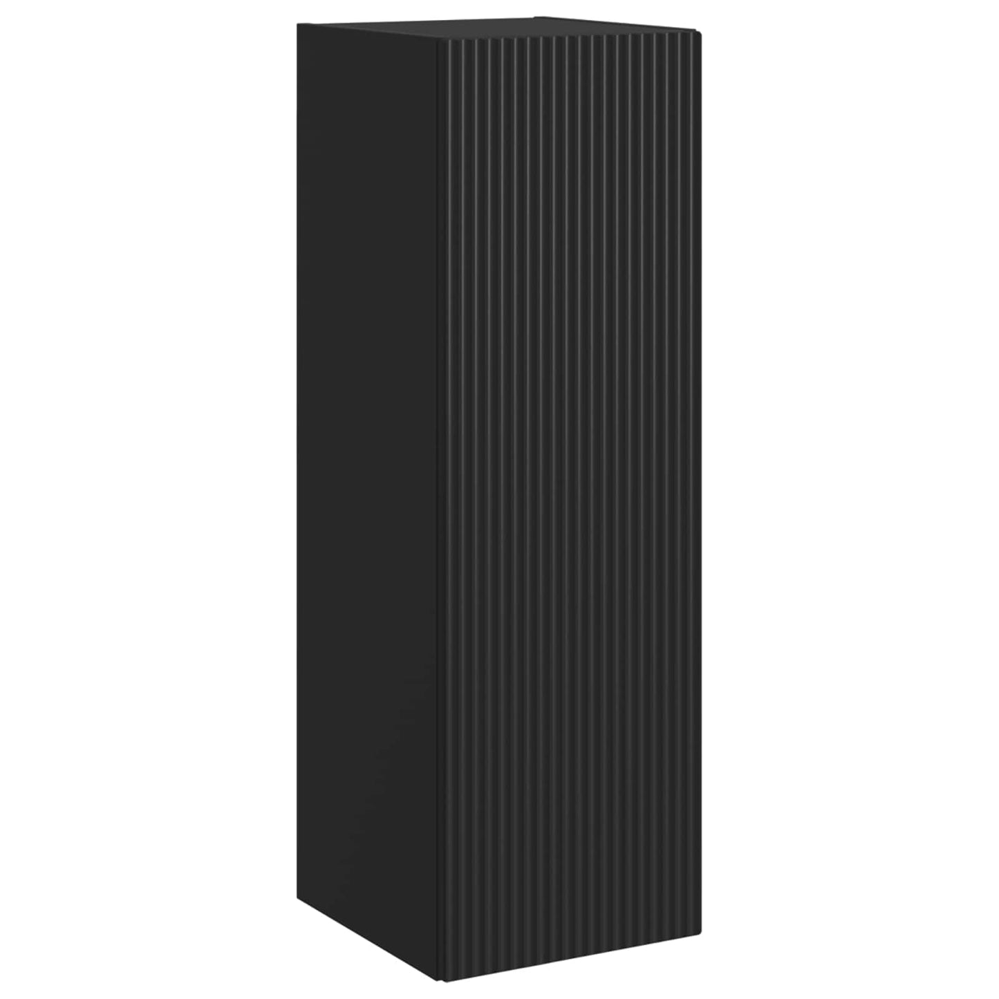 Mobiletto da Bagno a Muro Nero 33 x 34,5 x 100 cm | homemem39