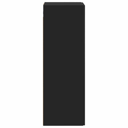 Mobiletto da Bagno a Muro Nero 33 x 34,5 x 100 cm | homemem39