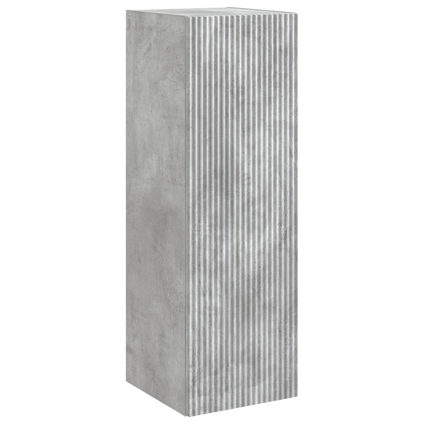 Mobiletto da Bagno a Muro Grigio Cemento 33 x 34,5 x 100 cm | homemem39