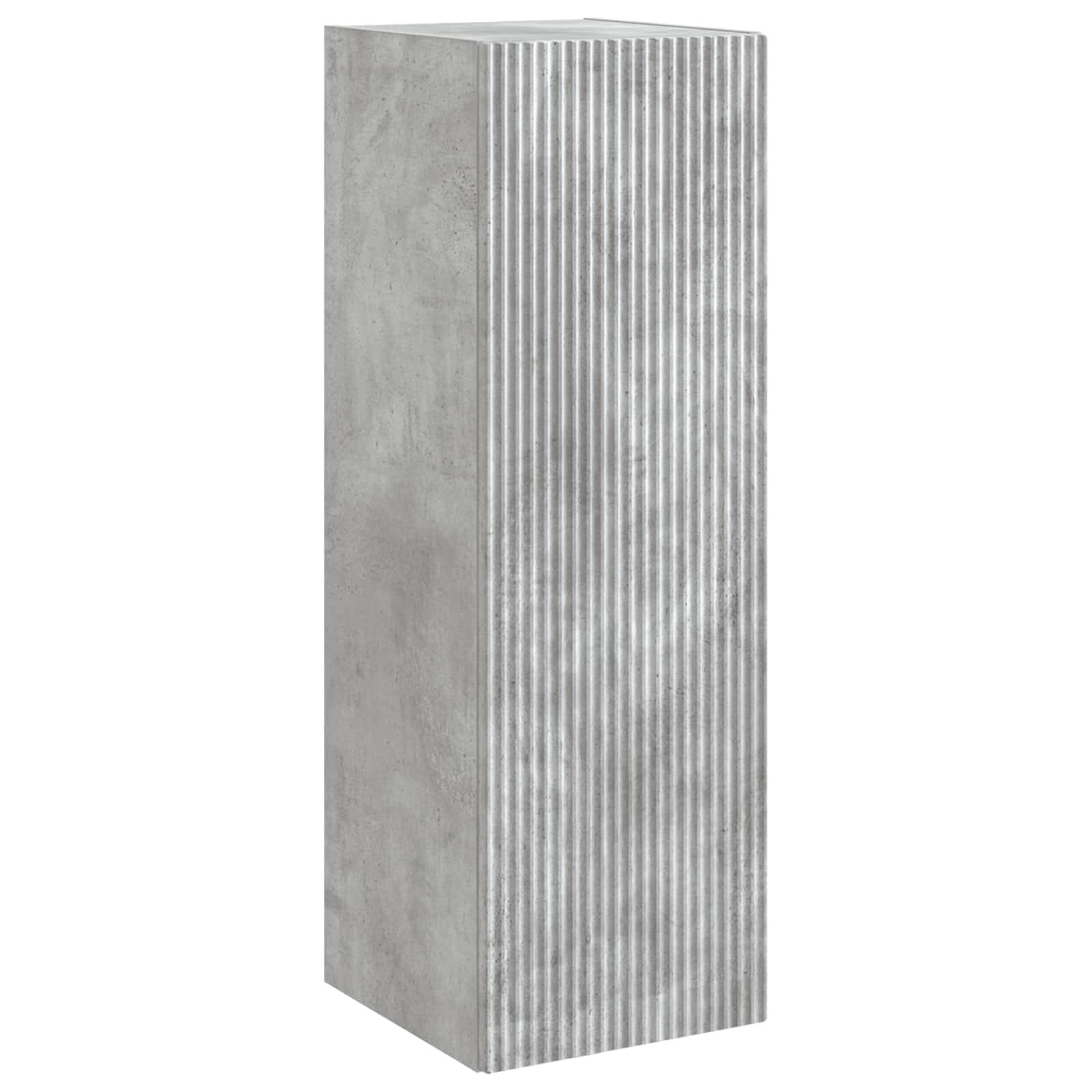 Mobiletto da Bagno a Muro Grigio Cemento 33 x 34,5 x 100 cm | homemem39