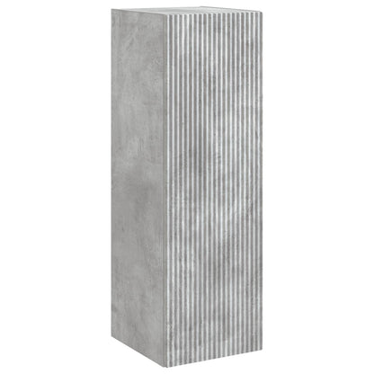 Mobiletto da Bagno a Muro Grigio Cemento 33 x 34,5 x 100 cm | homemem39