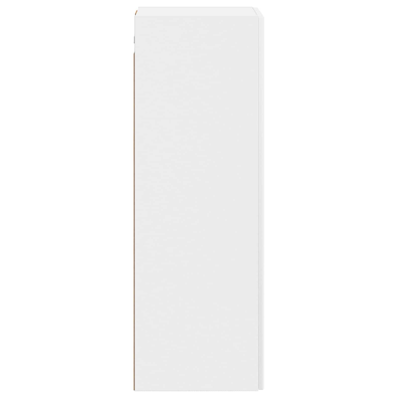 Mobiletto da Bagno a Muro Bianco 33 x 34,5 x 60 cm | homemem39