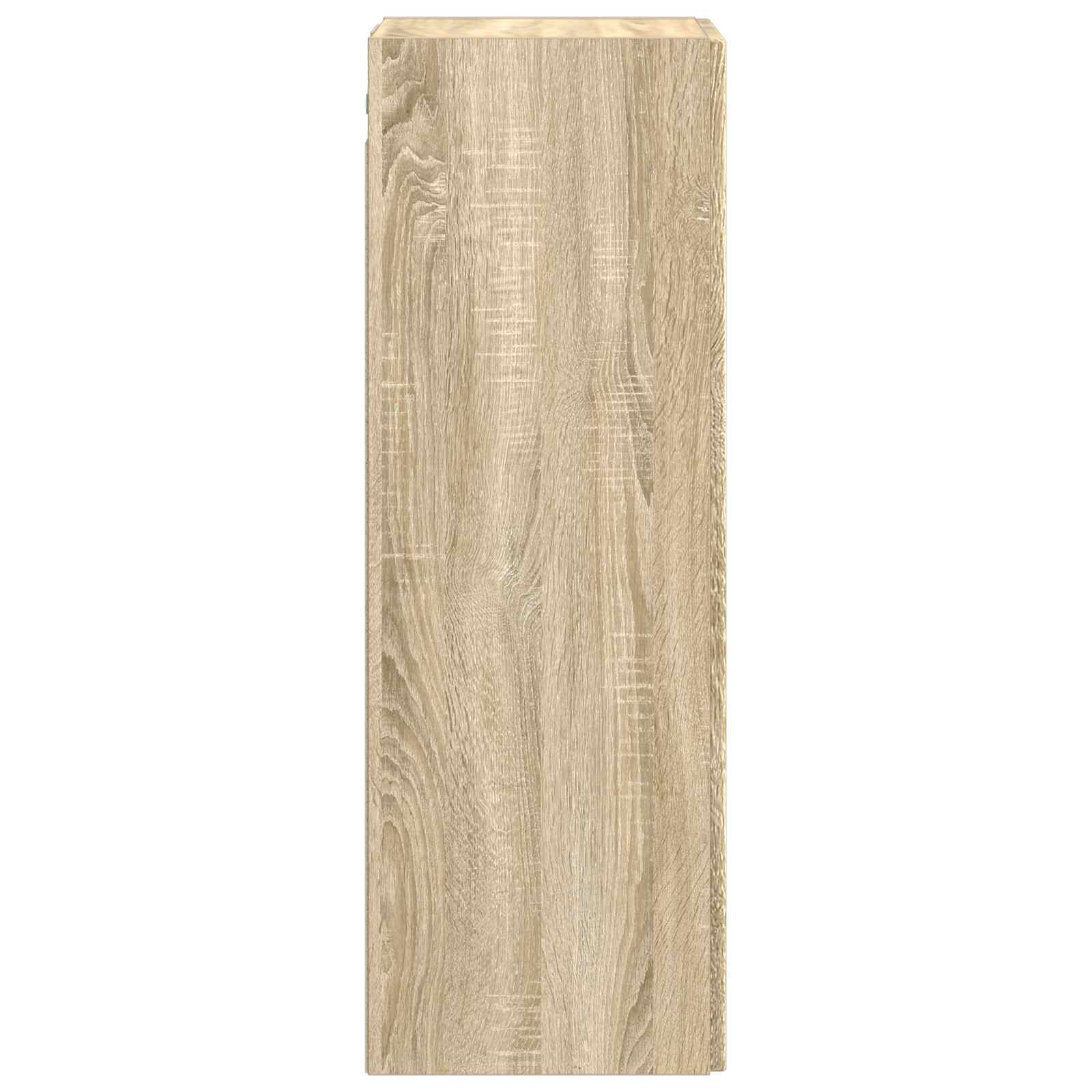 Mobiletto da Bagno a Muro Rovere Sonoma 33 x 34,5 x 60 cm | homemem39