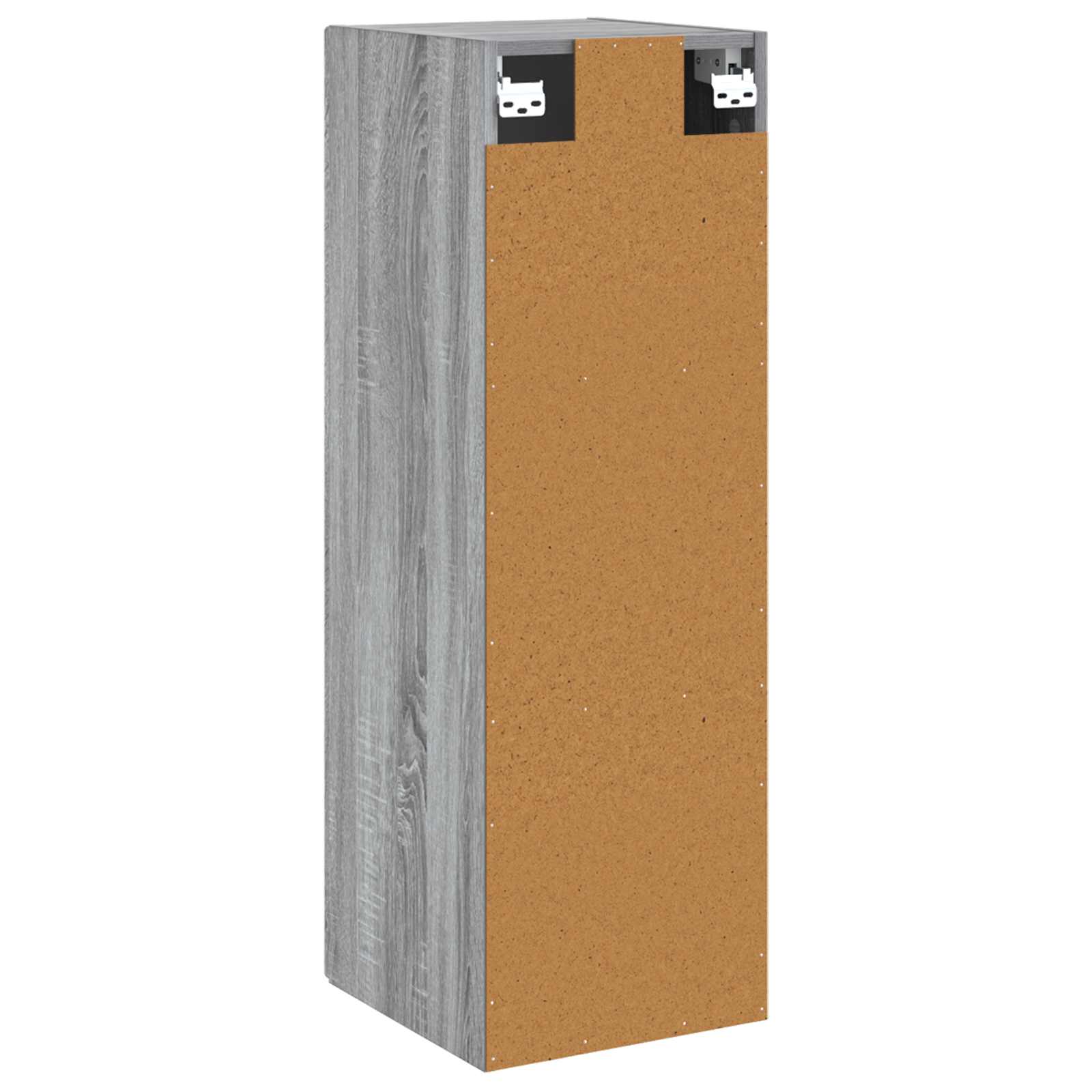 Mobiletto da Bagno a Muro Sonoma grigio 33 x 34,5 x 60 cm | homemem39