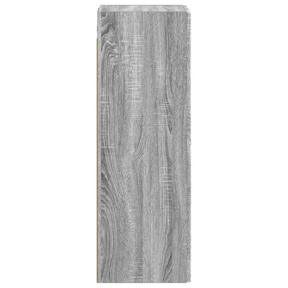Mobiletto da Bagno a Muro Sonoma grigio 33 x 34,5 x 60 cm | homemem39