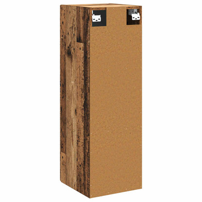 Mobiletto da Bagno a Muro Legno antico 33 x 34,5 x 60 cm | homemem39