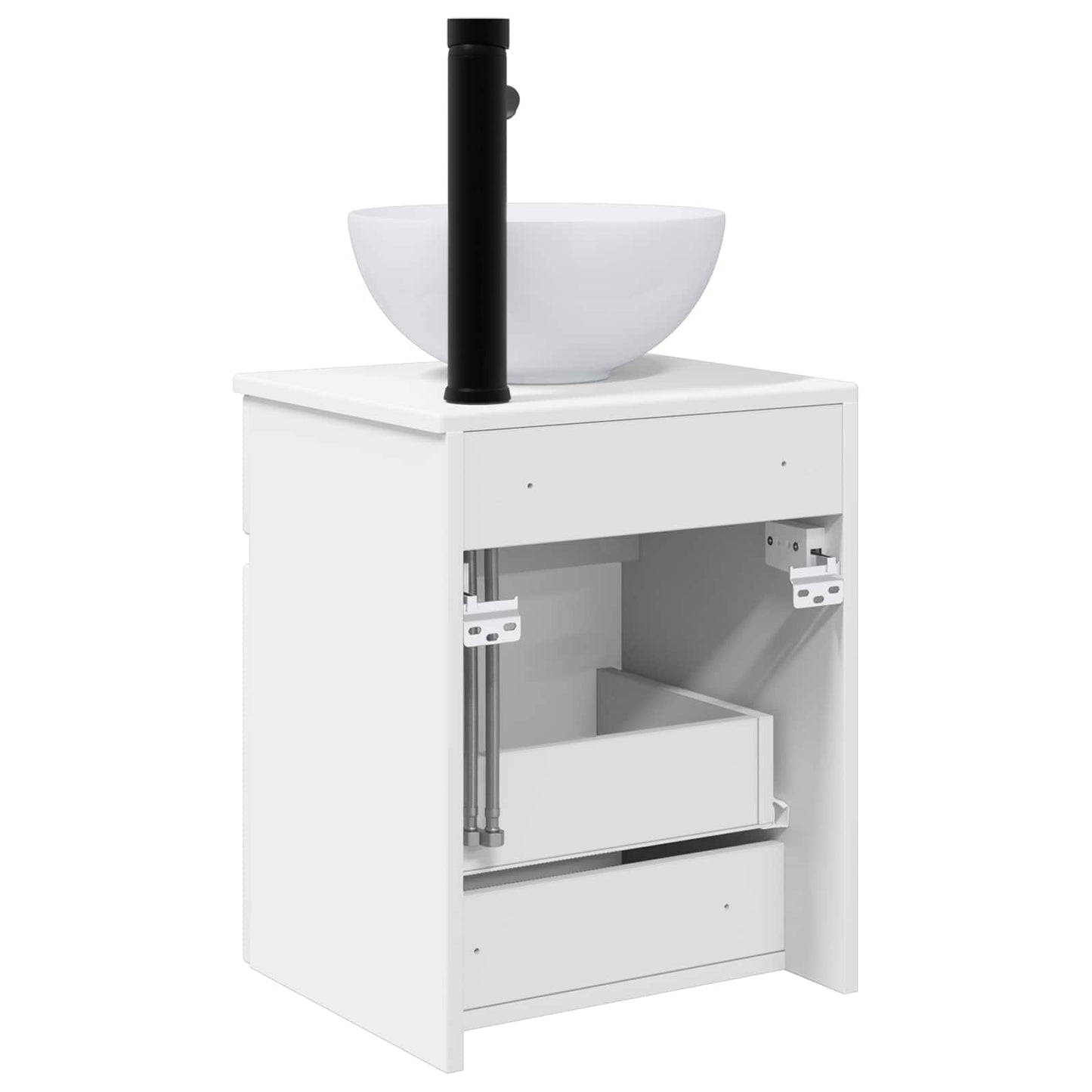 Mobile lavabo da parete Bianco 39 x 35 x 63 cm