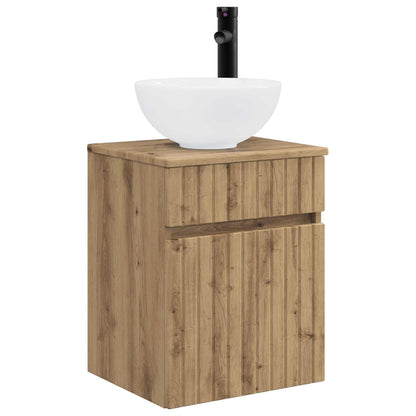 Mobile lavabo da parete Rovere Artigianale 39 x 35 x 63 cm | homemem39