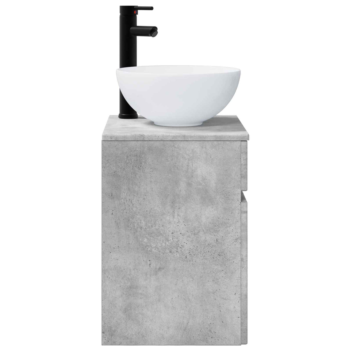Mobile lavabo da parete Grigio Cemento 39 x 41 x 64,5 cm | homemem39