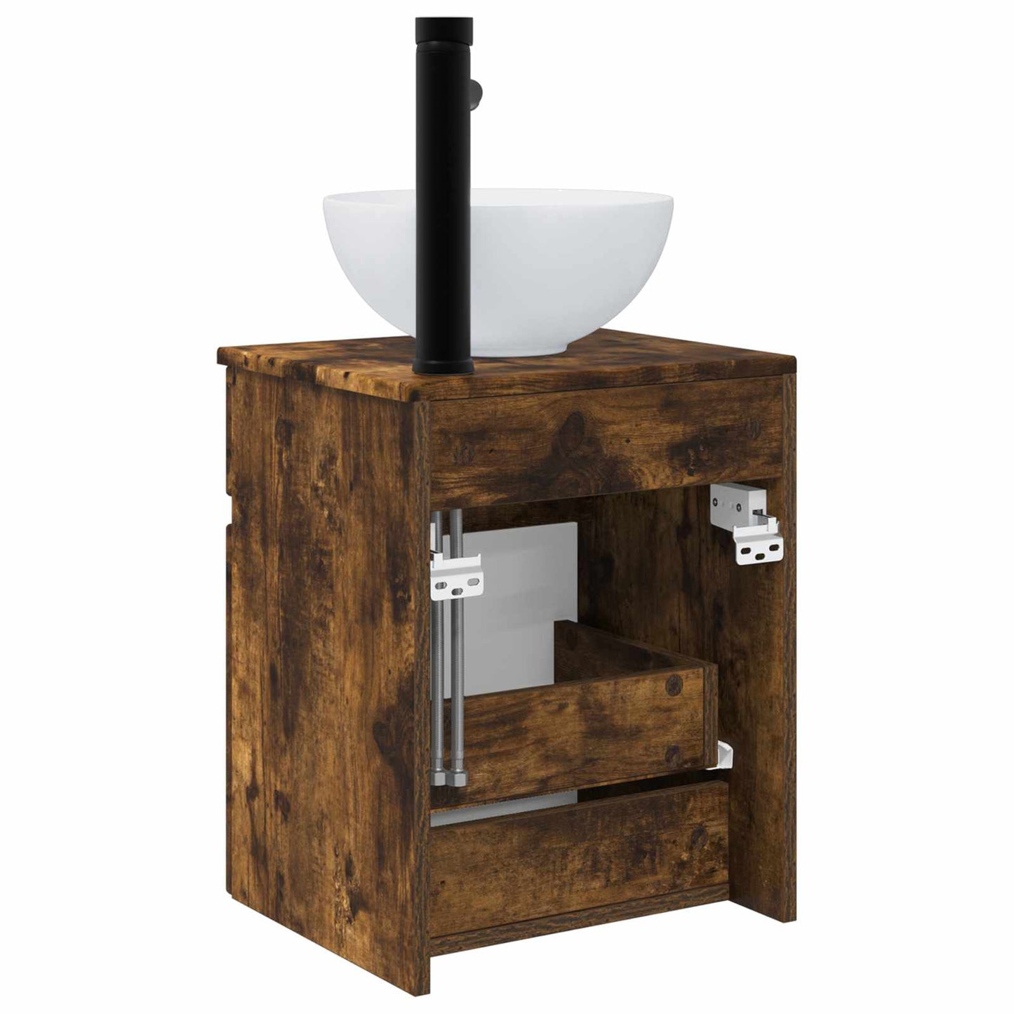 Mobile lavabo da parete Rovere Fumo 39 x 41 x 64,5 cm | homemem39