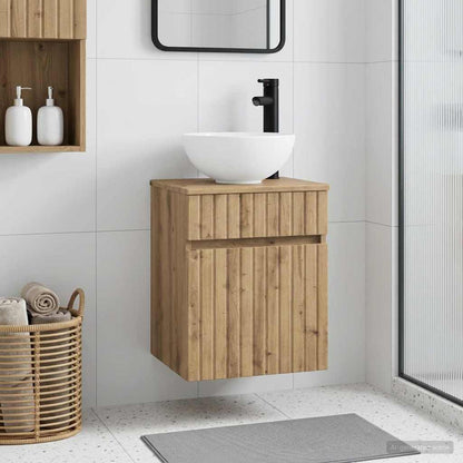 Mobile lavabo da parete Rovere Artigianale 39 x 41 x 64,5 cm | homemem39