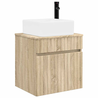 Mobile lavabo da parete Rovere Sonoma 49 x 41 x 63 cm | homemem39