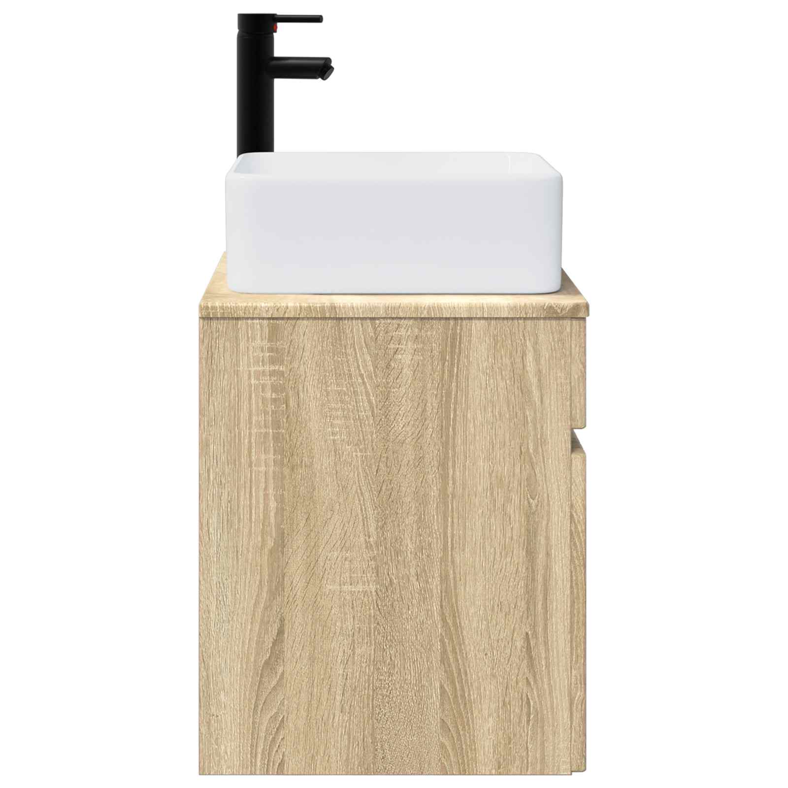 Mobile lavabo da parete Rovere Sonoma 49 x 41 x 63 cm | homemem39