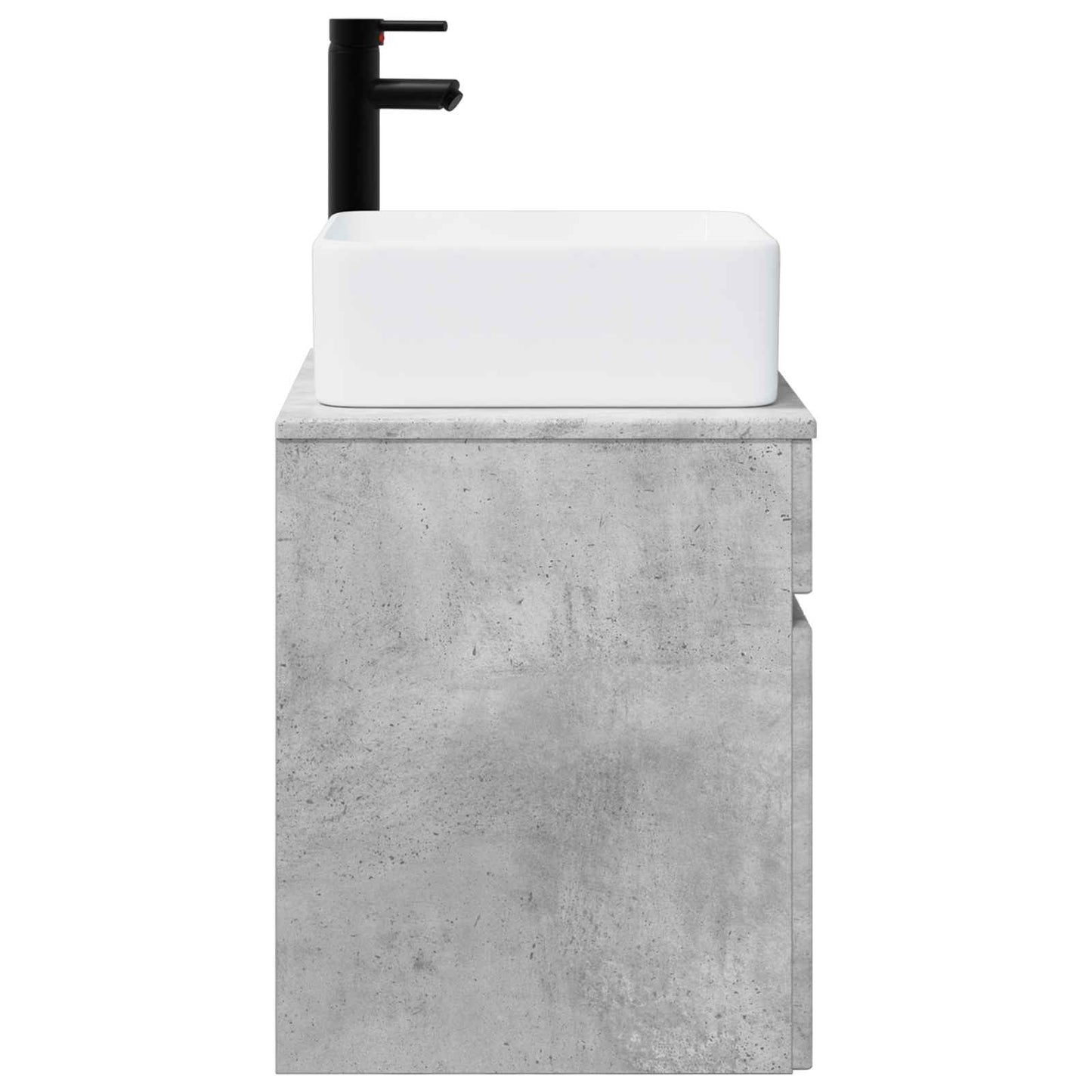 Mobile lavabo da parete Grigio Cemento 49 x 41 x 63 cm | homemem39