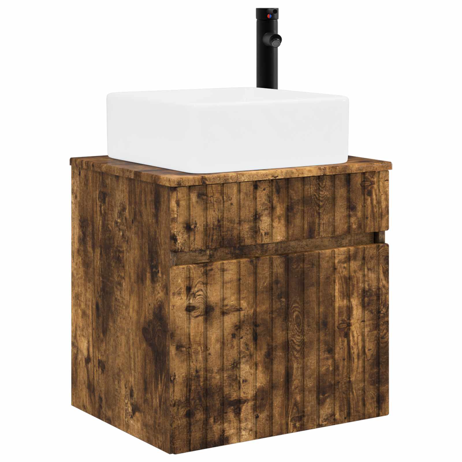 Mobile lavabo da parete Rovere Fumo 49 x 41 x 63 cm | homemem39