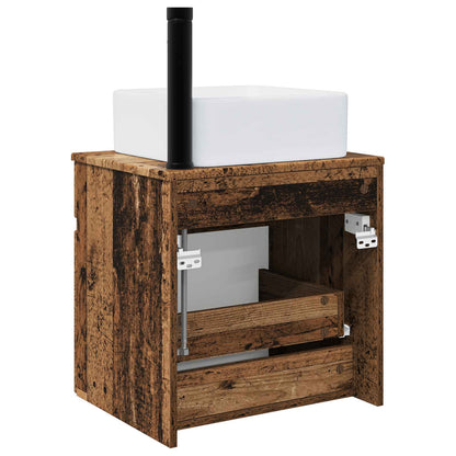 Mobile lavabo da parete Legno antico 49 x 41 x 63 cm | homemem39