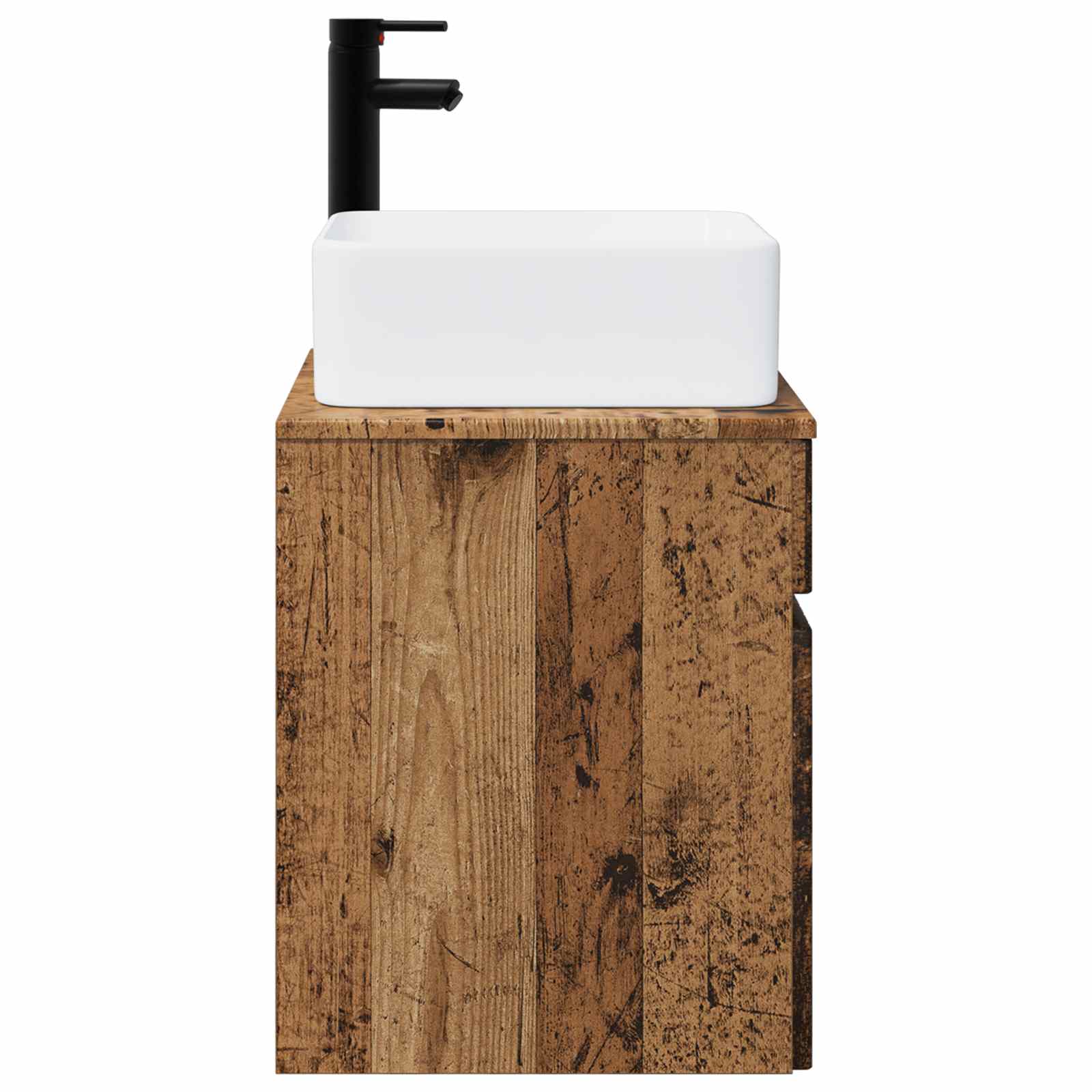 Mobile lavabo da parete Legno antico 49 x 41 x 63 cm | homemem39