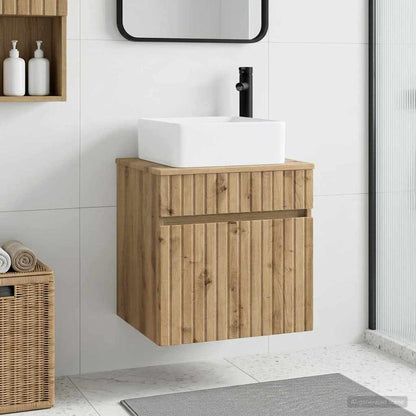 Mobile lavabo da parete Rovere Artigianale 49 x 41 x 63 cm | homemem39