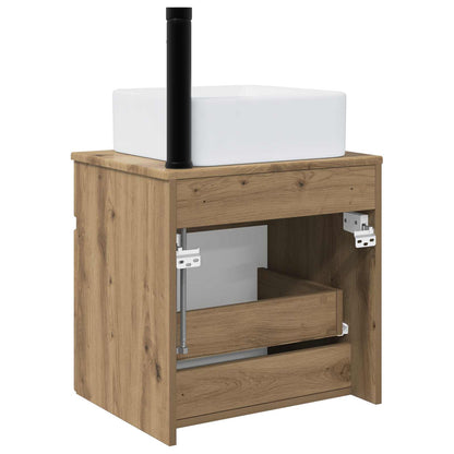 Mobile lavabo da parete Rovere Artigianale 49 x 41 x 63 cm | homemem39