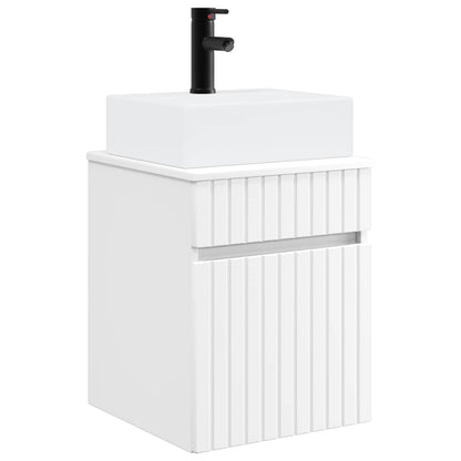 Mobile Lavabo da Parete Bianco 39 x 41 x 62,5 cm | homemem39