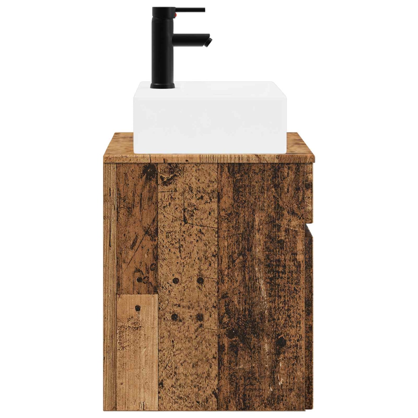 Mobile Lavabo da Parete Legno antico 39 x 41 x 62,5 cm