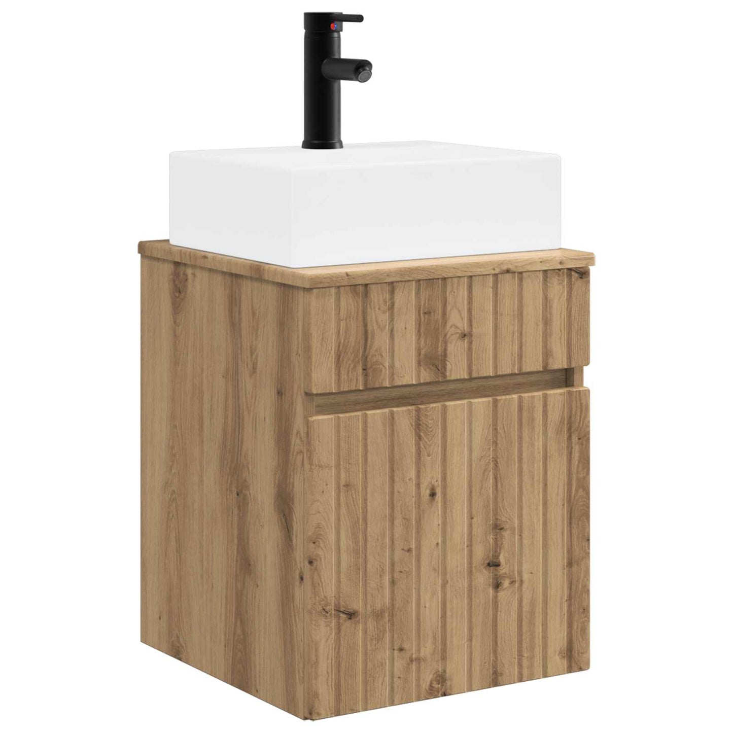 Mobile Lavabo da Parete Rovere Artigianale 39 x 41 x 62,5 cm | homemem39
