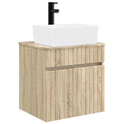 Mobile lavabo da parete Rovere Sonoma 49 x 41 x 63 cm | homemem39