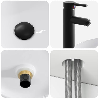 Mobile lavabo da parete Bianco 49 x 44,5 x 65 cm | homemem39