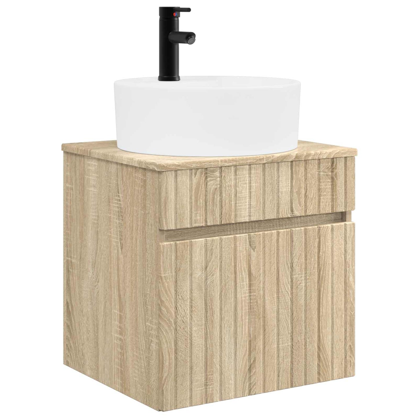 Mobile lavabo da parete Rovere Sonoma 49 x 44,5 x 65 cm | homemem39