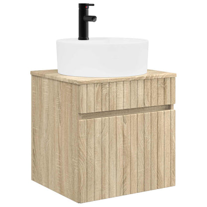 Mobile lavabo da parete Rovere Sonoma 49 x 44,5 x 65 cm | homemem39