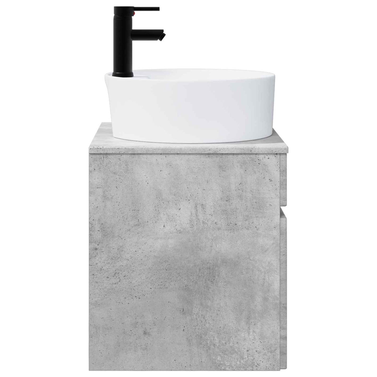Mobile lavabo da parete Grigio Cemento 49 x 44,5 x 65 cm | homemem39