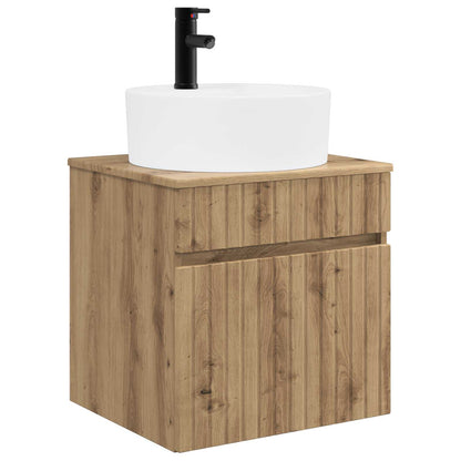 Mobile lavabo da parete Rovere Artigianale 49 x 44,5 x 65 cm | homemem39