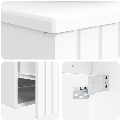 Mobile lavabo da parete Bianco 49 x 44,5 x 66,5 cm | homemem39