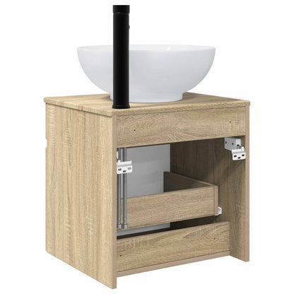 Mobile lavabo da parete Rovere Sonoma 49 x 44,5 x 66,5 cm | homemem39