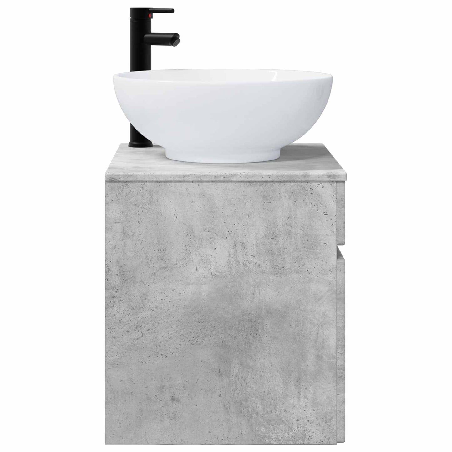 Mobile lavabo da parete Grigio Cemento 49 x 44,5 x 66,5 cm | homemem39