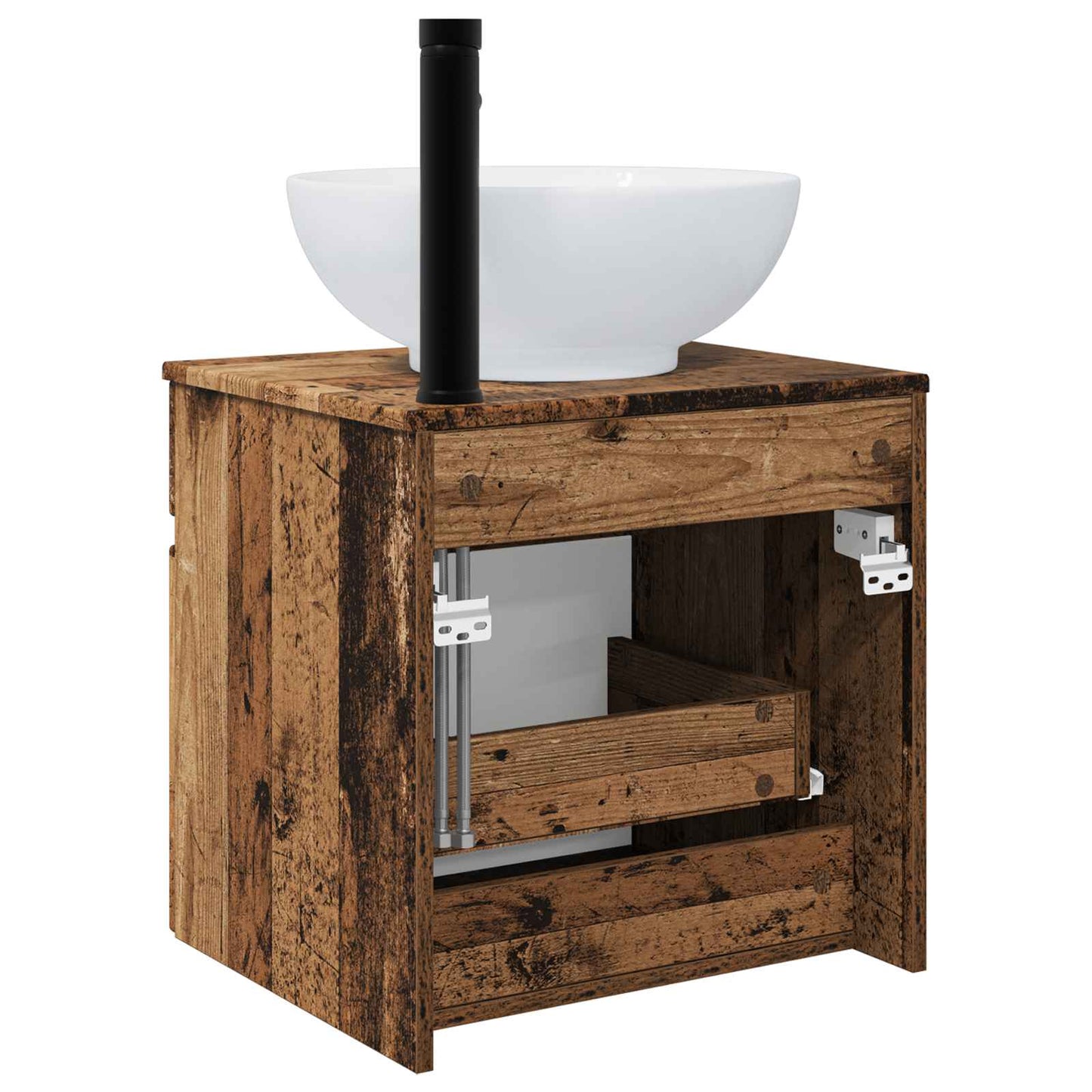 Mobile lavabo da parete Legno antico 49 x 44,5 x 66,5 cm | homemem39