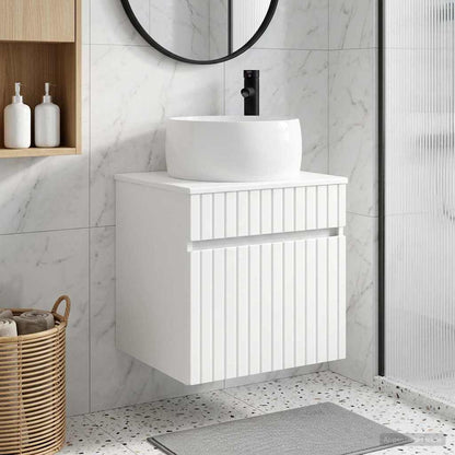 Mobile lavabo da parete Bianco 49 x 44,5 x 66 cm