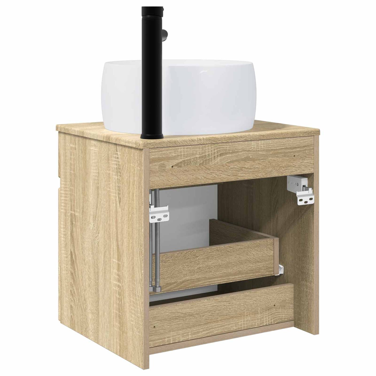 Mobile lavabo da parete Rovere Sonoma 49 x 44,5 x 66 cm | homemem39