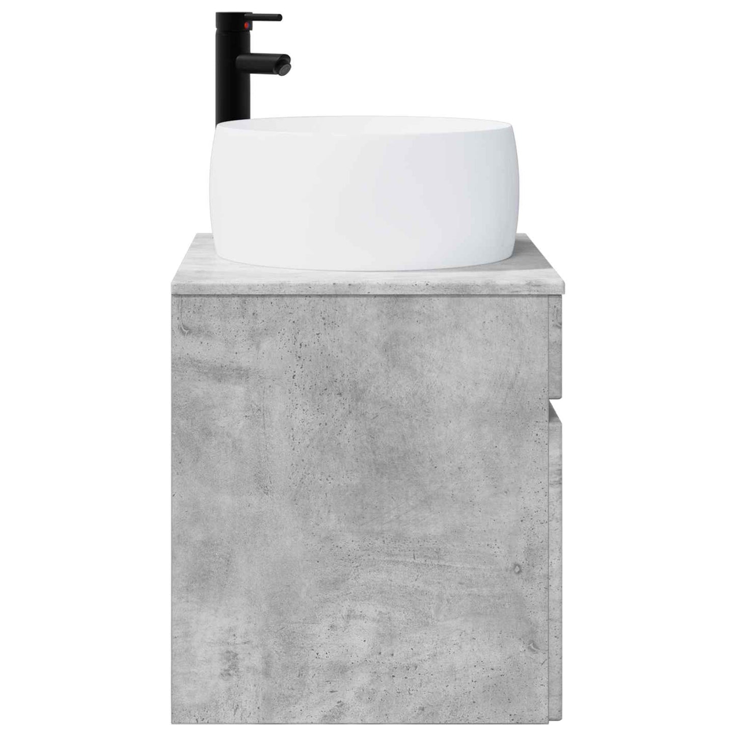Mobile lavabo da parete Grigio Cemento 49 x 44,5 x 66 cm | homemem39