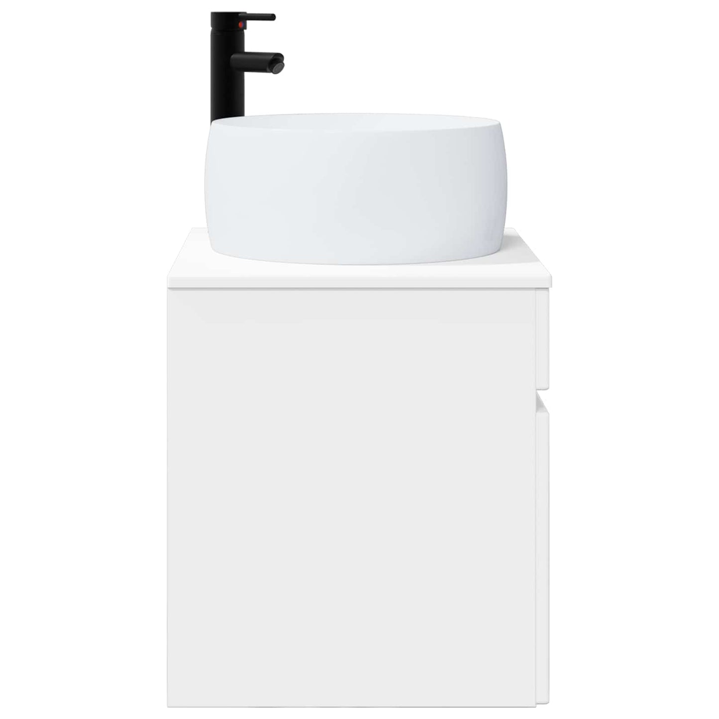 Mobile lavabo da parete Bianco Lucido 49 x 44,5 x 66 cm | homemem39