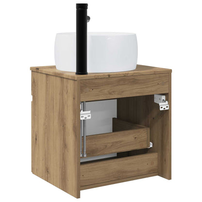 Mobile lavabo da parete Rovere Artigianale 49 x 44,5 x 66 cm | homemem39