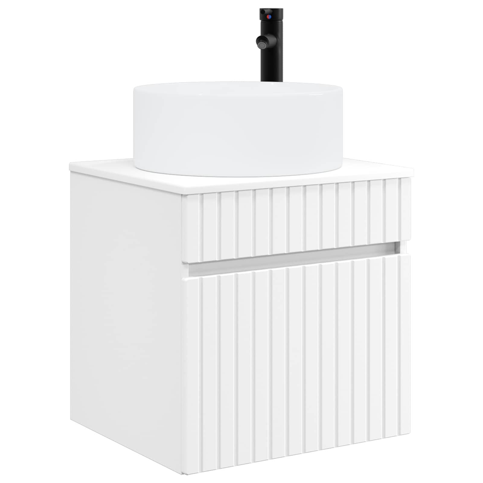 Mobile lavabo da parete Bianco 49 x 44,5 x 65,5 cm | homemem39