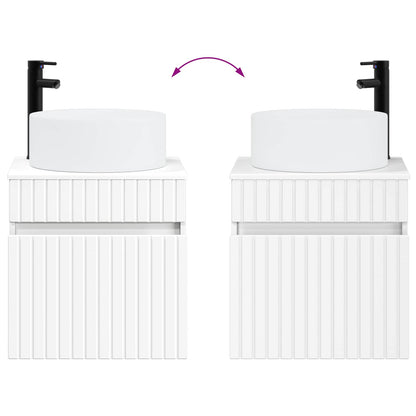 Mobile lavabo da parete Bianco 49 x 44,5 x 65,5 cm | homemem39