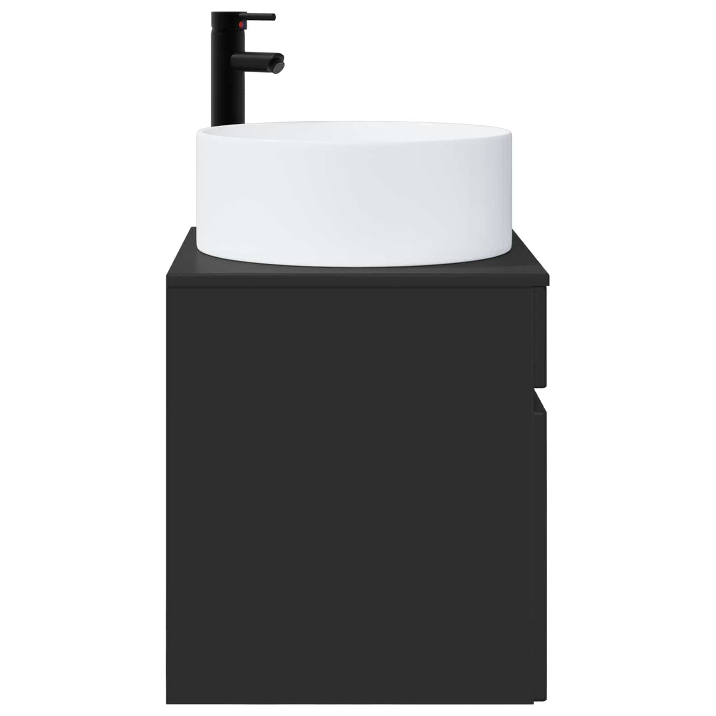 Mobile lavabo da parete Nero 49 x 44,5 x 65,5 cm | homemem39